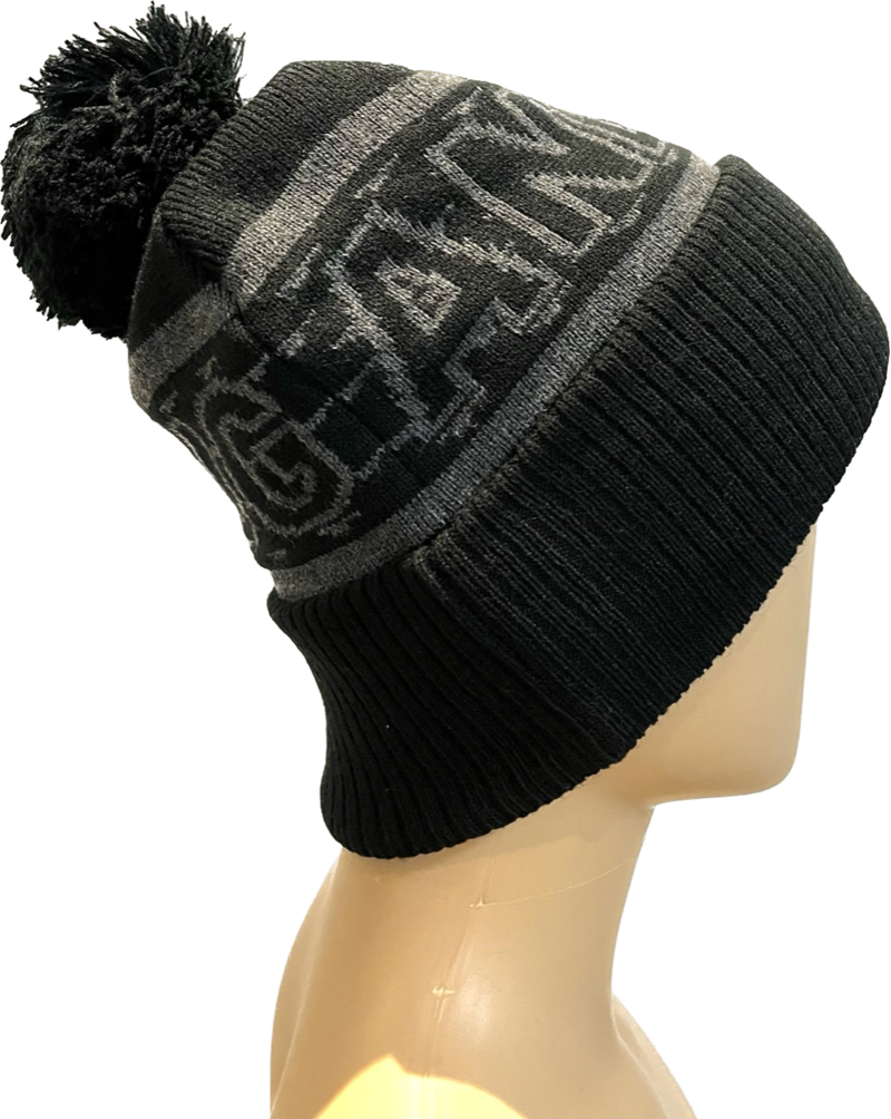 Andersbrug Bobble Hat in Black -3